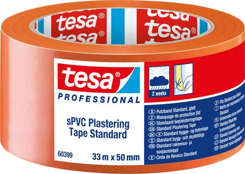 Tesa SPVC 60399-00001-01 Putzband tesa Professional Orange (L x B) 33m x 50mm 1St.