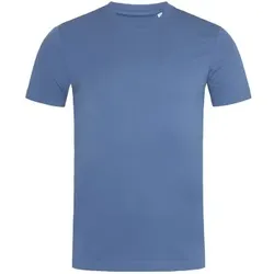 Stedman James Organic Men Crew Neck Denimblau Ökologische Baumwolle Medium Herren