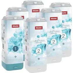 MIELE Set 6 UltraPhase Refresh Elixir (3x 1, 3x 2) Waschmittel