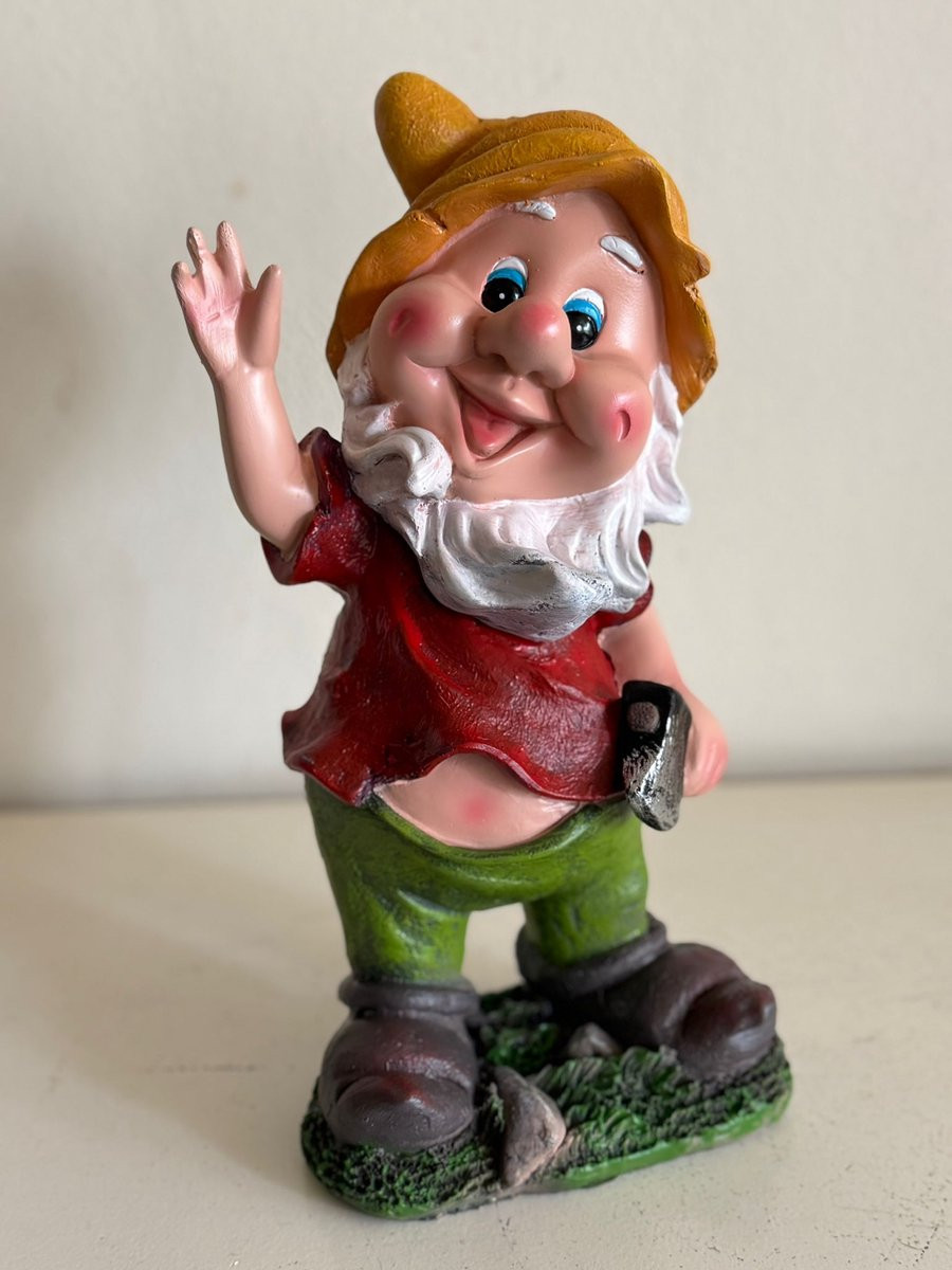 Goodyz Funserie Kabouter met bijl, 30 cm hoog
