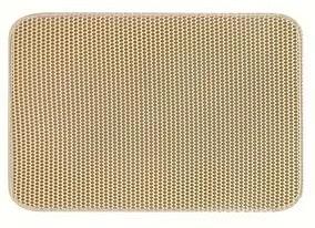 Inspire Select Large Honeycomb Double Layer Cat Litter Mat Waterproof & Easy Clean khaki s 40x50cm