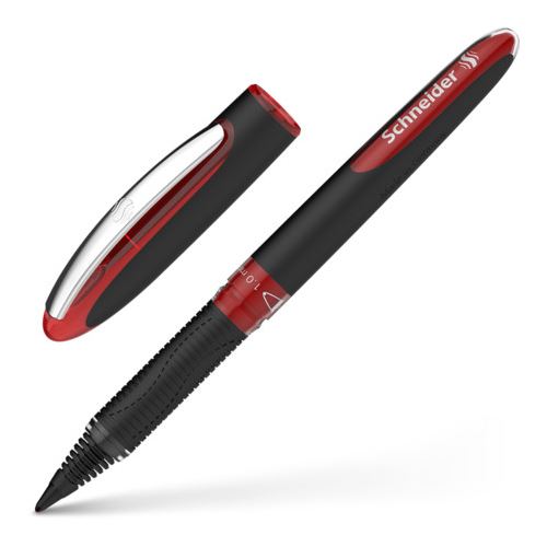 Schneider One Sign Tintenroller schwarz 1,0 mm, Schreibfarbe: rot, 1 St.