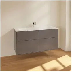 Villeroy und Boch Finion Waschtisch-Unterschrank F05000GK 119,6x59,1x49,8cm, Anthracite matt