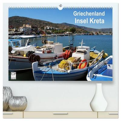 Griechenland - Insel Kreta (hochwertiger Premium Wandkalender 2026 DIN A2 quer), Kunstdruck in Hochglanz