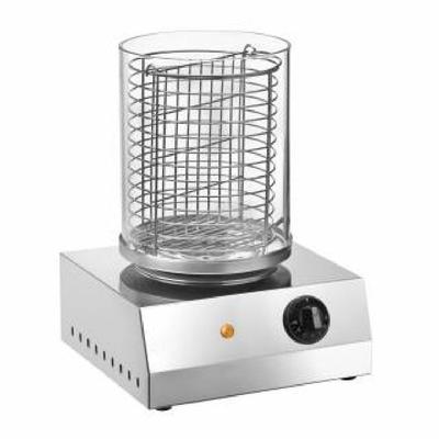Hotdog-Maschine - AMITEK SHS - 230 V - Leistung (W) 800 - Edelstahl