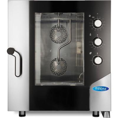 Maxima Dampf-Kombi-Backofen - geeignet für 7 1/1 GN-Bleche - Analog - 400V