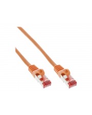 InLine Patch-Kabel RJ-45 M bis M 1.5 m SSTP-Kabel CAT 6 orange (76412O)