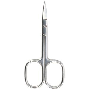 Böttcher-AG Nagelschere Premium, Edelstahl poliert, für Nägel & Nagelhaut, mit gebogener Schneide & feiner Spitze