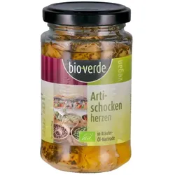 bioverde Artischockenherzen mit frischen Kräutern in Öl bio