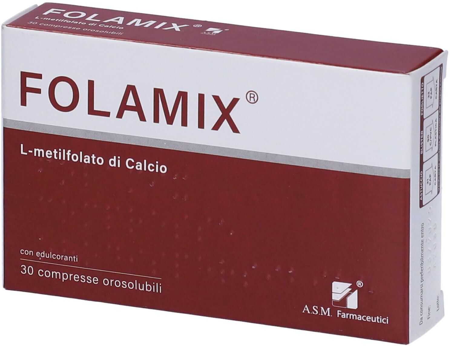 ASM FARMACEUTICI Srl Folamix, 30 Compresse