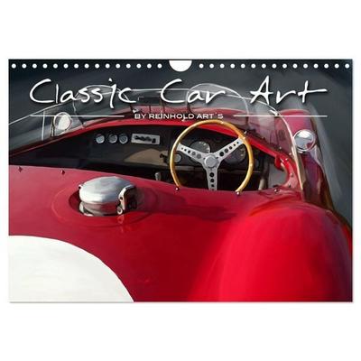 Classic Car Art by Reinhold Art´s (Wandkalender 2026 DIN A4 quer), CALVENDO Monatskalender