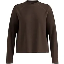 ODLO Damen Pullover lg.Arm Da CUBIC, Größe XL in Braun Braun