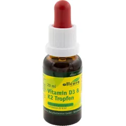 Vitamin D3 und K2 Tropfen 1000 Ie/20 Ug je Tropfen 20 ML