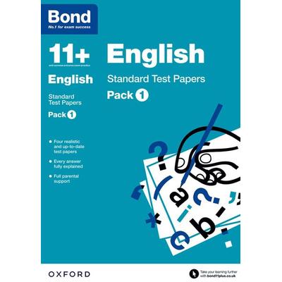 Bond 11+: English: Standard Test Papers: Ready for the 2026 exam (for GL Assessment & other 11 plus exams), Taschenbuch von Bond 11,Sarah Lindsay,