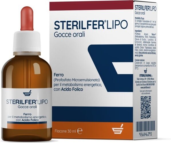 STERILFARMA Srl Sterilfer Lipo Gocce 30 ml