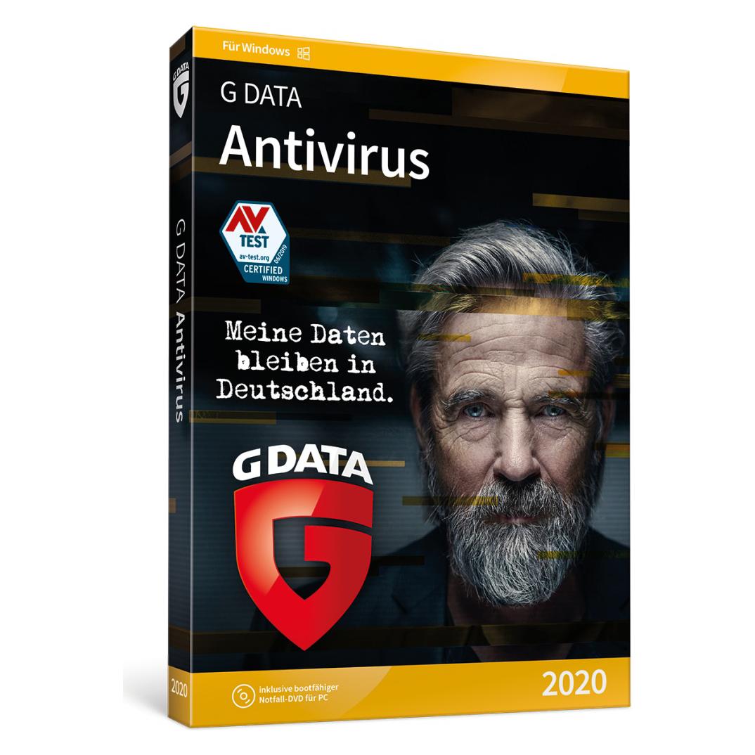 Gdata Antivirus (1 User, 1 Geräte/User, 12 Monate) (C2001ESD12001)