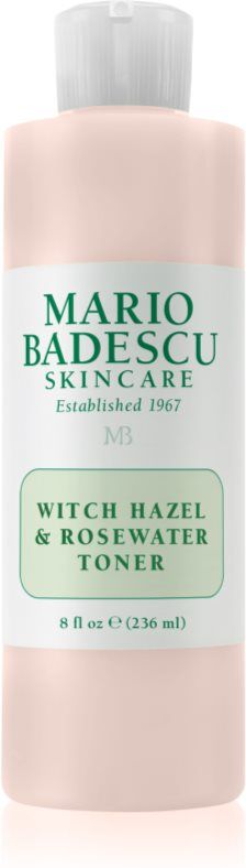 Mario Badescu Witch Hazel & Rosewater Toner aufhellendes Tonikum mit Rosenwasser 236 ml