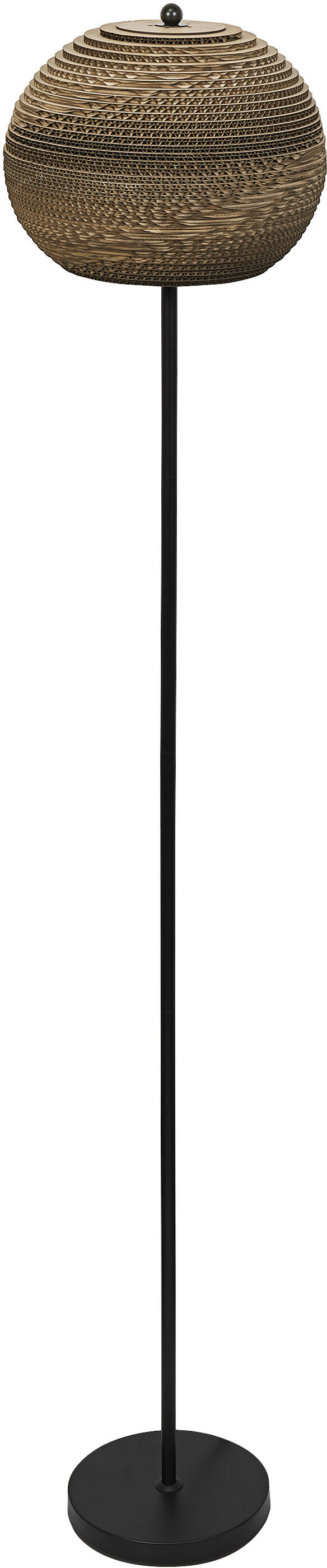 Ledvance Decor Karton Kugel Stehleuchte E27 Braun