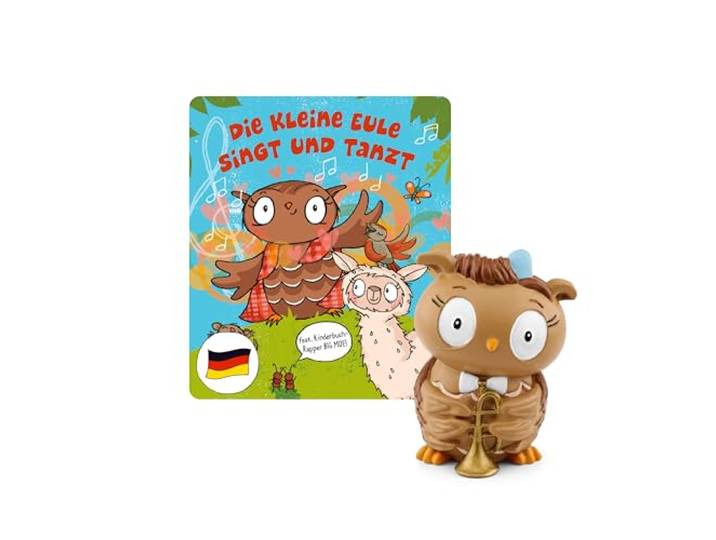 tonies Hörfiguren für Toniebox, Die Eule mit der Beule – Die kleine Eule singt und Tanzt. Das 2. Liederalbum, Kinderlieder ab 3 Jahren, Spielzeit ca. 40 Minuten