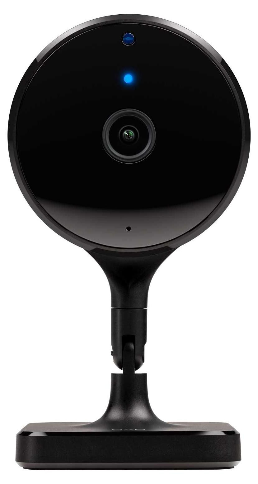 Eve Systems Eve Cam beveiligings-IP-camera voor binnenshuis, draadloos, zwart, koepelmodel