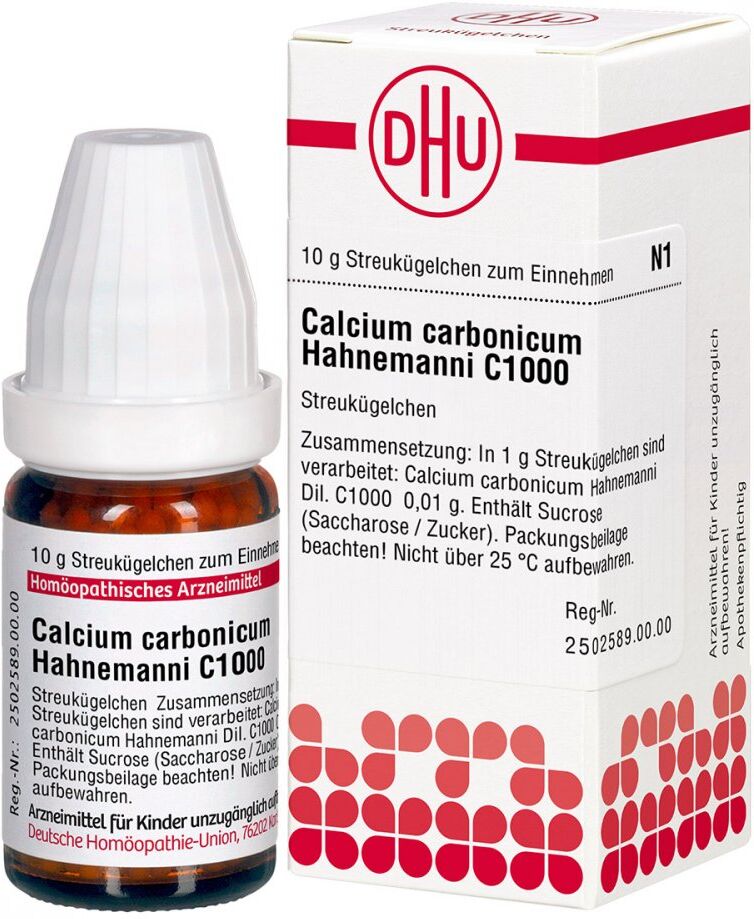 DHU Calcium Carbonicum C1000 Globuli Hahnemanni
