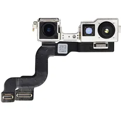 Clappio Front-Kamera Ersazteil (Modul, Apple iPhone 14 Plus), Mobilgerät Ersatzteile, Schwarz