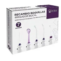 Dr. Line Dr Line Recambios De Boquillas De Irrigador Bucal 7 Unidades Clarben