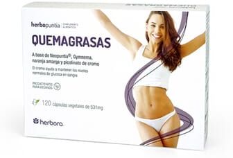 Herbora Quemagrasas Herbopuntia 120 VCaps