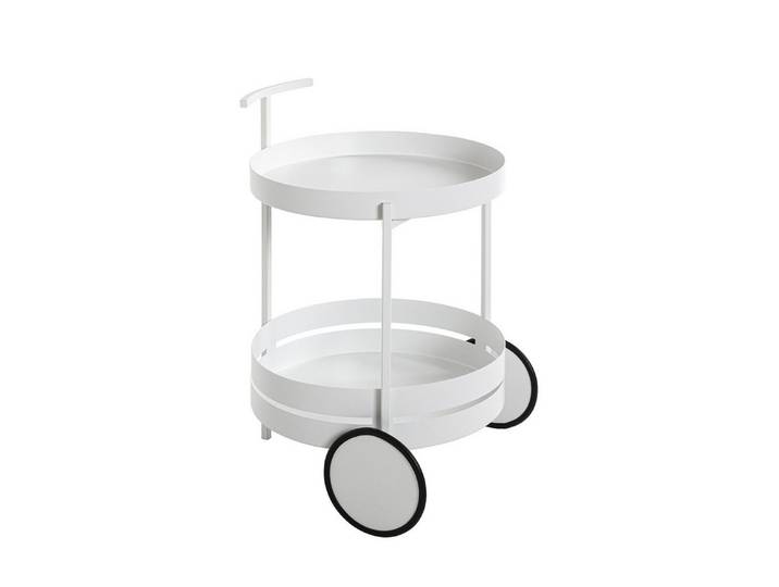 freiraum Servierwagen 37382, in weiß, Metall - 62x42cm (HxD)