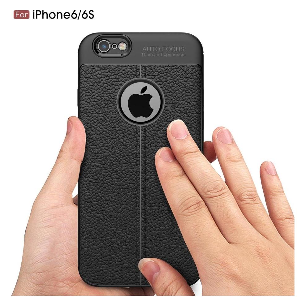 Screenguard Apple iPhone 6/6S Hülle Leather Design TPU Cover (Apple iPhone 6, Apple iPhone 6s) (00024639)