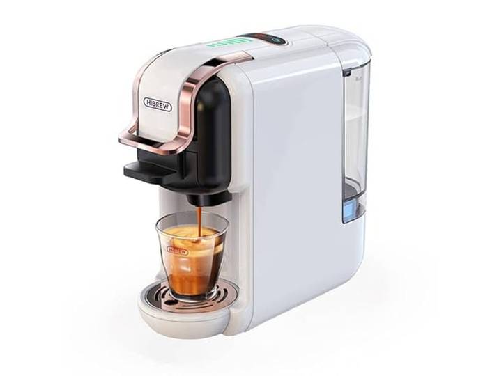 HiBREW 5-in-1 Kapsel-Kaffeemaschine H2B (weiß)