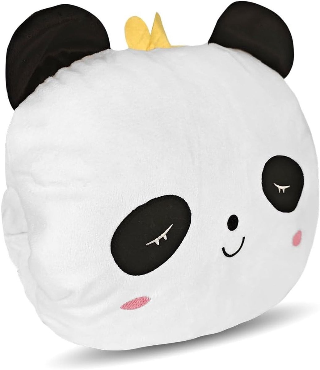 Zacht Pluche Dier Kussen - Wasbaar Decoratief Sierkussen en Handwarmer