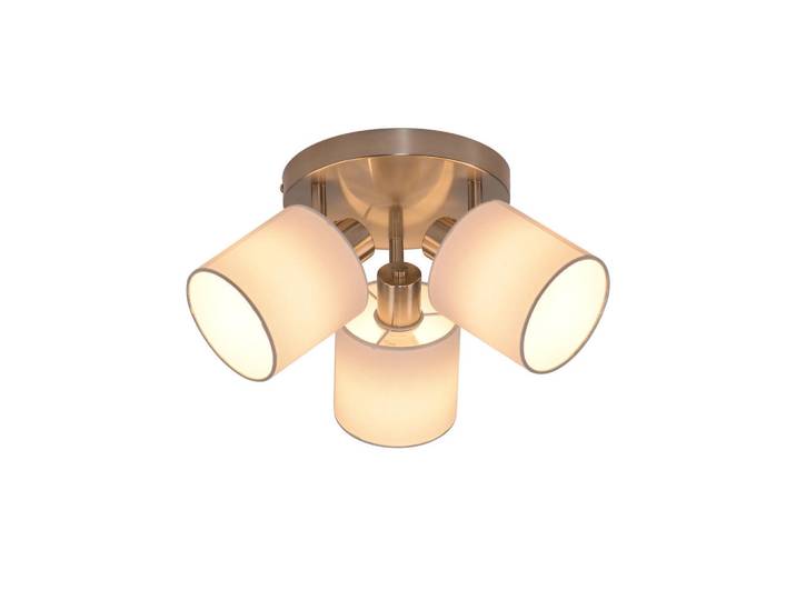 Nettlife Deckenstrahler Brand 3-flammig 25/25/21 cm, Silberfarben, E14, 25x21x25 cm, Lampen & Leuchten, Innenbeleuchtung, Spots & Strahler, Wandstrahler