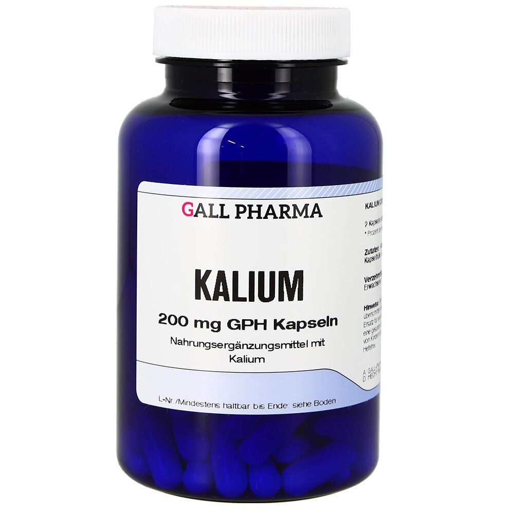 Kalium 200 mg GPH Kapseln 60 St