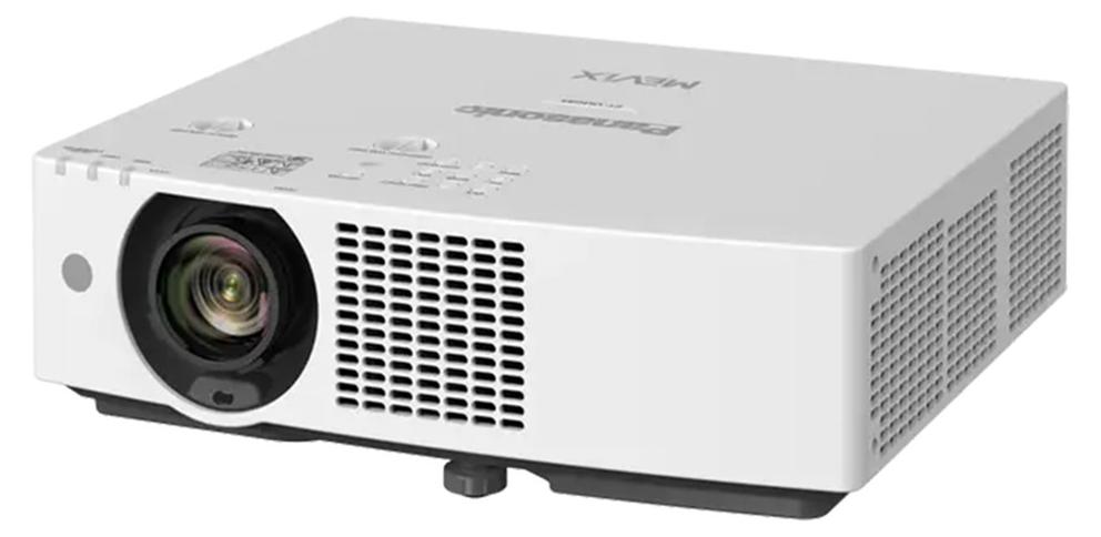 Panasonic PT-VMQ65EJ 4K Beamer mit 6500 Lumen und kompaktem Leichtbau-Gehäuse für anspruchsvolle Lern- und Arbeitsumgebungen, weiß
