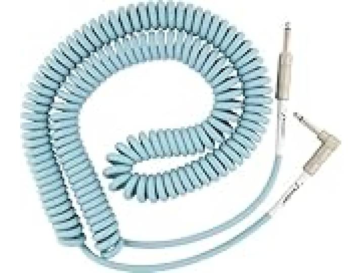 Fender Câble Guitare Spiralé Original, Straight, 30 ft, Vert