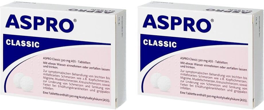 ASPRO Classic Tabletten 2x60stk