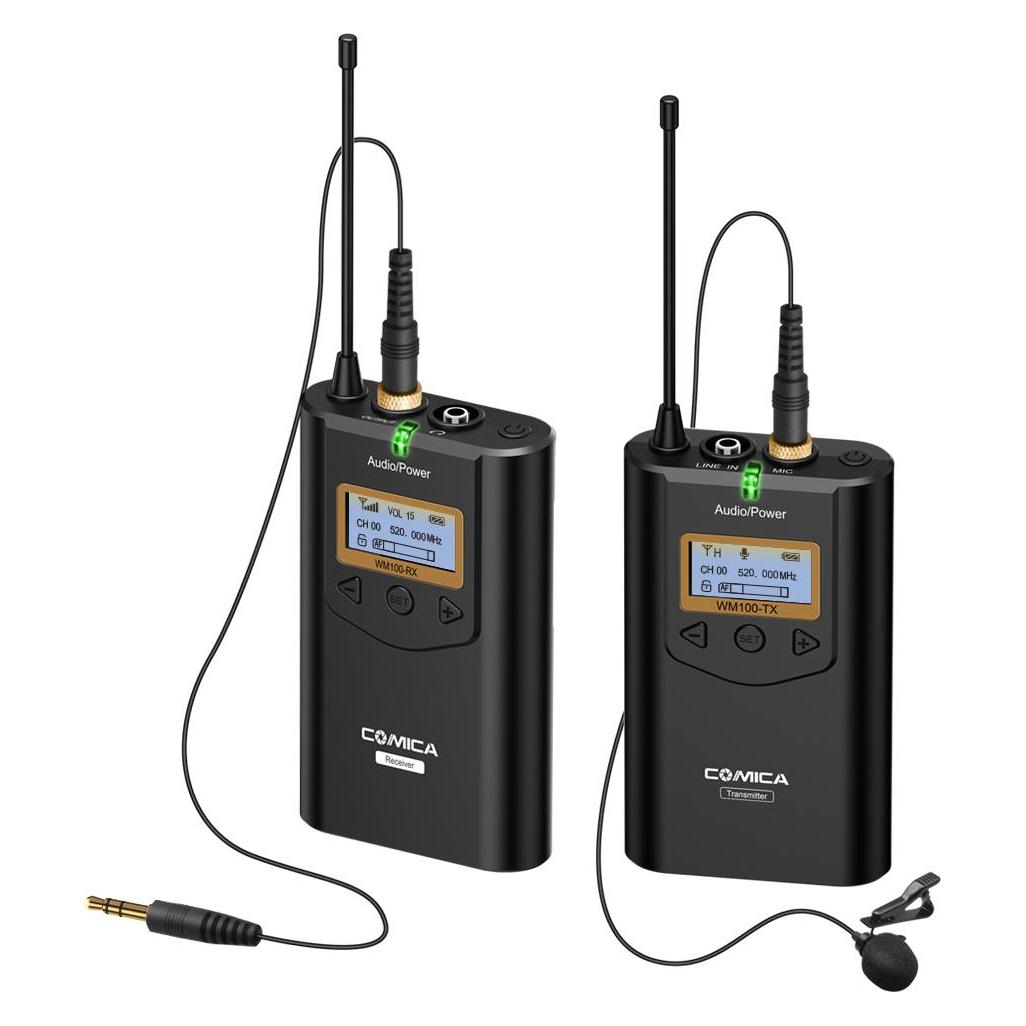 Comica UHF Wireless Microphone (CVM-WM100)