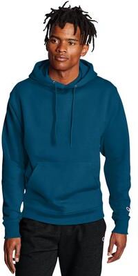 Champion S700 Powerblend Hooded Sweatshirt in Late Night Blue size XL   Cotton Polyester