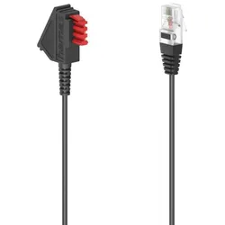 Hama DSL Anschlusskabel 6m schwarz TAE-F auf RJ45 8P2C