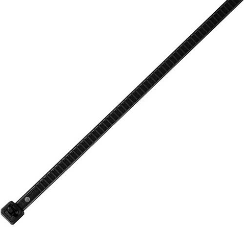 HellermannTyton 115-00002 LR55R-HS-BK-Q1 Kabelbinder 196mm 4.80mm Schwarz Lösbar, Hitzestabilisiert 25St.