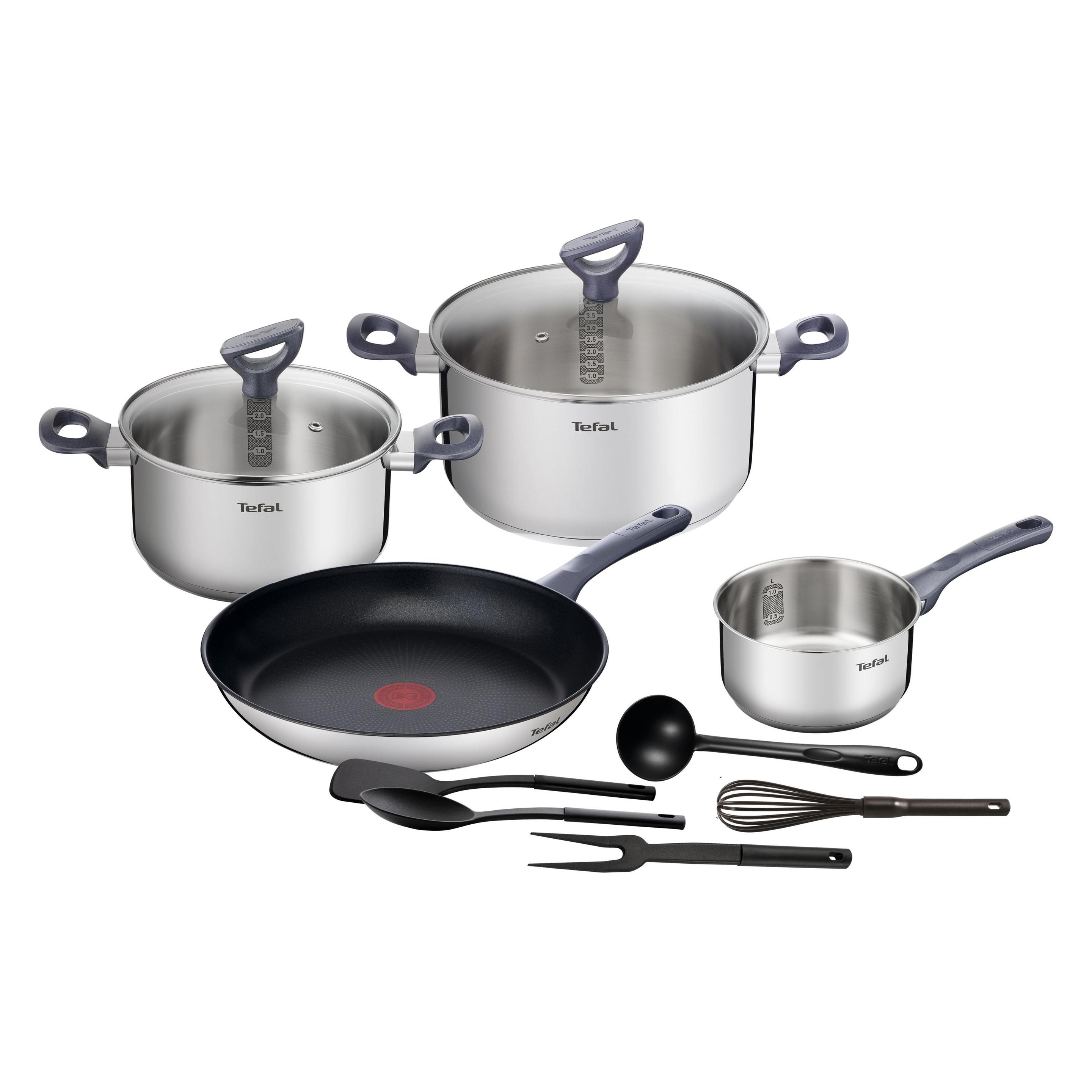 Tefal Daily Cook Pfannen- und Topf-Set 11-teilig (G713SB74)