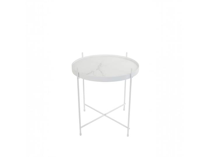 Coffee table Zuiver Cupid 43x43 cm, White, Round, New - Perfect for sofa and lounge