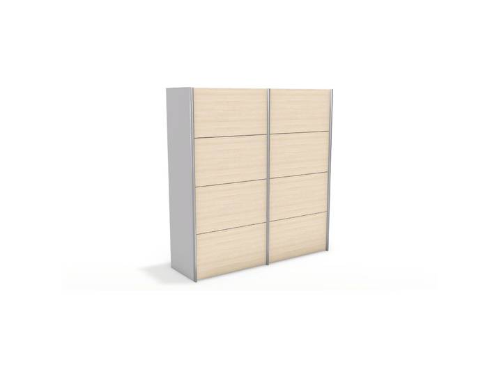Schwebetürenschrank - Material: Holzwerkstoff - Möbel Konfigurator: Traummöbel individuell zusammenstellen - 237