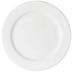 Bauscher 6 Stück, Teller flach 1030-25 cm, Serie Maitre weiß