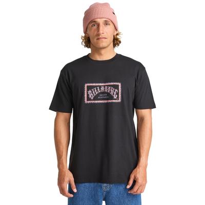 T-Shirt BILLABONG "Arch Frame", Herren, Gr. M, schwarz, Obermaterial: 100% Baumwolle., Shirts T-Shirt