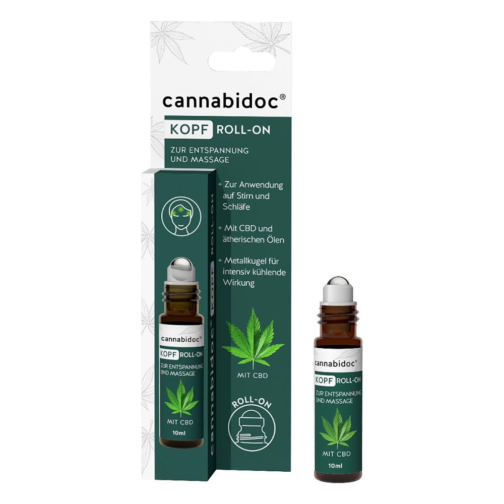 Janus Medica GmbH Cannabidoc CBD Kopf Roll-on 19123521