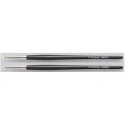 GSI, Pinsel, Creos MB35 G Tool Mr. Weathering Brush Set, Extra Small, 1 Soft and Hard Hobby Painting Tool