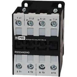 RS PRO Leistungsschütz 24 V-Spule, 3 400 V / 24 A 11 kW, Relais