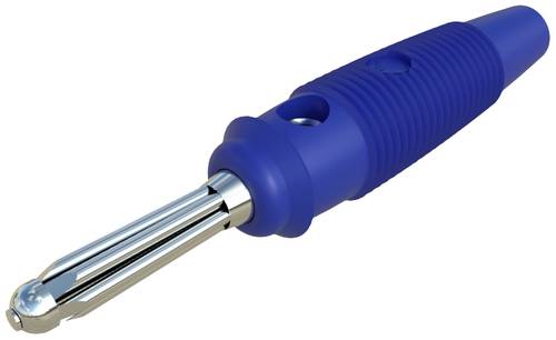 Hirschmann Test & Measurement BUELA 20 K Büschelstecker Stecker, gerade Stift-Ø: 4mm Blau